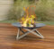 Svenskav Feuerschale Futura 80cm für Garten & Terrasse (Rohstahl, Super XXL) - Design Feuerschalen rund für Outdoor Feuerstelle - Feuerfeste Schale groß für Grillrost, Grillen, BBQ, Lagerfeuer
