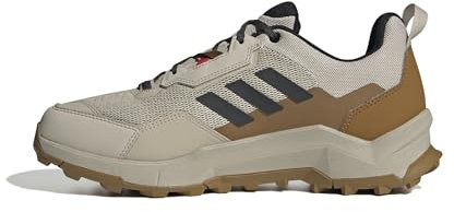 adidas Herren Terrex AX4 Hiking Shoes, Wonder Beige/Carbon/Pure Ruby, 47 1/3 EU