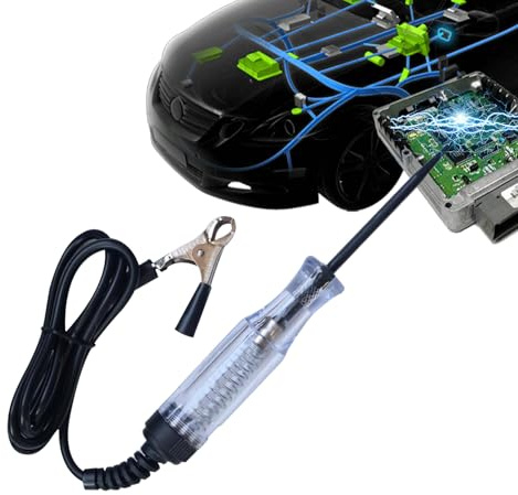 Comprobador de circuito digital, dispositivo de diagnóstico electrónico de automóvil, voltímetro, herramienta de diagnóstico, comprobador de voltaje de automóvil para uso diario para marina, remolque