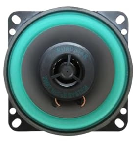 1 x 4 tum bilkoaxialhögtalare, 100 W HiFi-subwoofer, universal för bil, ljud, musik, komplett sortiment, stereohögtalare för lastbil