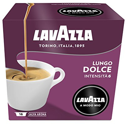 Lavazza Modo Mio caffè Lungo Dolce, 16 capsule - 2 unità