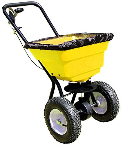Outils perrin Épandeur à Sel Professionnel Roues Gonflables, 29 L Capacité