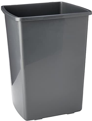 Addis Bin Base, Metallic Grey, 25 Litre