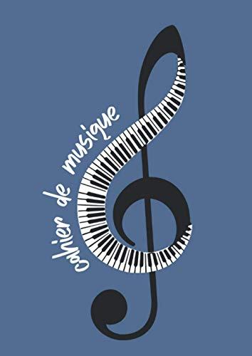 Cahier de musique: Carnet de partitions - 14 portées par page - 118 pages - Format A4