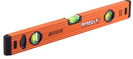 DIFFLIFE 18 Level & Tool Aluminum Reinforced Torpedo Level (18inch)