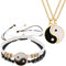 Pärchen Armband - Yin Yang Verstellbare Schnur, Freundschaft Bangle, Set Aus Halsketten Und Armbändern, Personalisierte Armbänder Für Paare Und Bester Freund