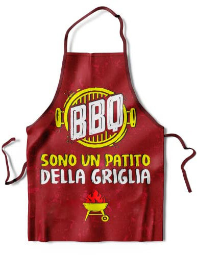 KAÏDENSÏ Tablier de cuisine homme original – Tablier barbecue sont un patito de la grille – Idées cadeaux drôles BBQ homme – Gadgets d'anniversaire originaux pour lui elle, Bordeaux - Je suis un