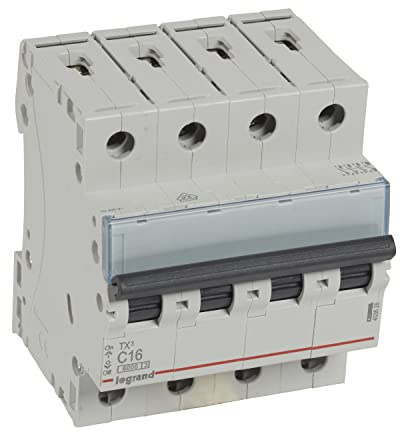 InterruptorAutomaticoTX3 4 Polos 16A Legrand 403626