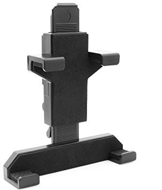 System-S Stativ Aufsatz mit 1/4 Gewinde Halterung Tripod Monopod Adapter Halter für Smartphone Phablet Tablet von 65 mm - 140 mm stufenlos verstellbar