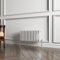 3 Column Radiator White Traditional Style 300x605mm Horizontal Vintage Radiator，Design for Bedroom, Dining Room, Living Room