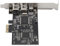 Carte PCIe Firewire pour Windows, Carte Adaptateur D'extension 3 Ports 1394A 1440x1080 800Mbps pour Windows, Double Puce Prenant en Charge L'échange à Chaud