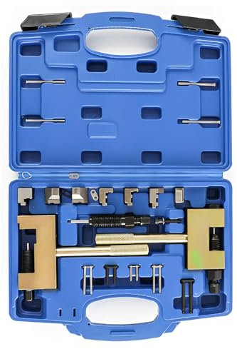 CISSIYOG Herramienta Remachadora de Cadena de distribución Compatible con M-ercedes M271 M272 M102 M103 615 616 para renovar y remachar Cadenas de distribución del Motor