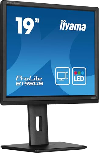 iiyama B1980S-B1 19 TN, 1280x1024, HDMI, DP, Speakers, Height Adjustable Stand