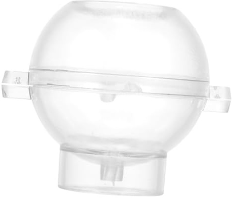 Housoutil Molde para Velas Esféricas Diy 1pieza Plástico Antiadherente para Aromaterapia y Manualidades Moldes para Velas Aromáticas de Limpiar