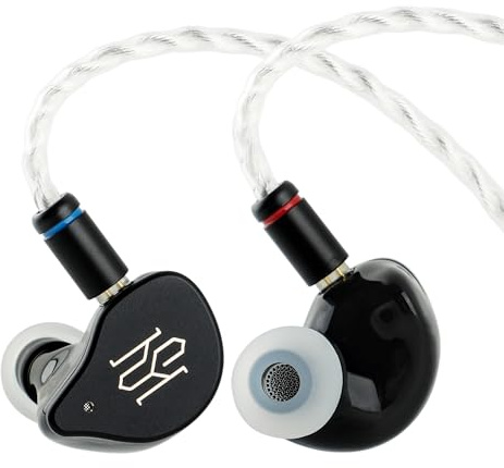 Linsoul SIMGOT SuperMix 5 1BC+1DD+2BA+1MP Hybrid in Ear Monitor IEM, 2Pin