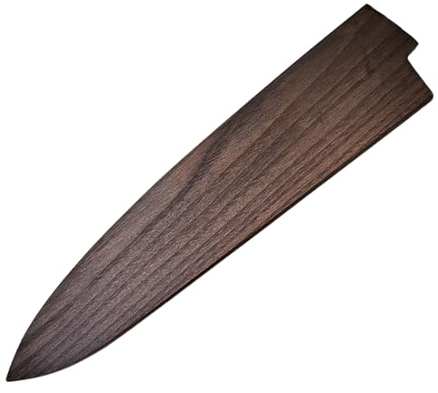Fodero per coltello da 11, 8 pollici con copertura in legno, protezione per lama, per coltelli da chef e Gyuto, custodia per coltelli da cucina - Copri guaina