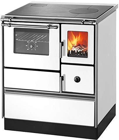 Westminster Festbrennstoffherd K176 F/A links weiss