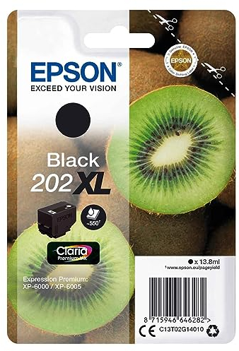Epson Kiwi SINGLEPACK Black 202XL CLARIA Premium Ink