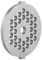 Fleischwolf Messer Edelstahl Scheibe Fleischwolf Plattenmesser mit 5 / 7mm Bohrungen Professioneller Ersatzteil für Schleifer Fleischwolf (5mm)