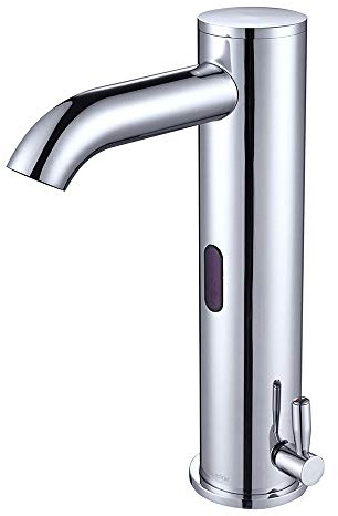 Aquaterior Automatic Electronic Sensor Touchless Bathroom Sink Faucet Motion Activated Hot & Cold Tap Undermount Chrome NSF CUPC CEC