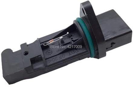Débitmètre d'air pour automobiles et motos Capteur de débit d'air massique compatible avec BMW E60 E61 545i E63 E64 645Ci E65 E66 E67 735745 I,Li E53 X5 4.4i 4.8is 0280218135 13627566988 Capteur de Dé
