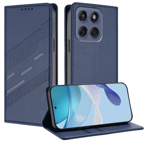 TAUYN Cover Custodia Folio in Pelle per Motorola Moto G86 5G