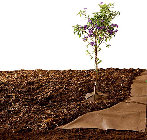 Bio Green Tela Anti maleza zalea de mantillo orgánica, marrón
