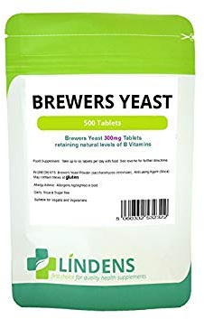 Brewer's Yeast 300mg 2-Pack 1000 Tablets Vitamin B B1 B2 B5 B6 Probiotic Biotin