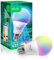 NOUS P3 Smarte WIFI Glühbirne RGB E27, Kompatibel mit Matter, Alexa, Home Assistant & Apple HomeKit, Smart Home, Fernbedienung, LED Lampe Farbwechsel, RGB Glühbirne, 2.4 GHz WiFi