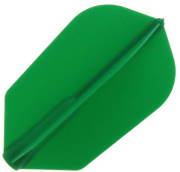 Fit Flight Cosmo Darts 6 Pack Slim Dart Flight (Green)