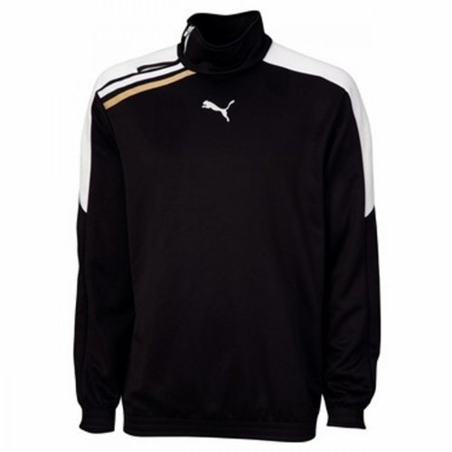 PUMA - Sudadera de fútbol sala para hombre, color rojo/blanco (puma red-white), talla S