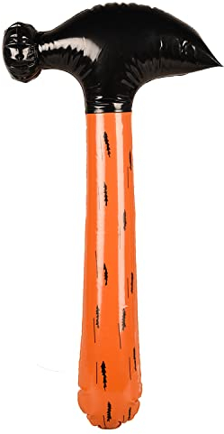 MFUOE 60CM Inflatable Hammer Blow Up Inflated Hammer Fancy Dress Accessories