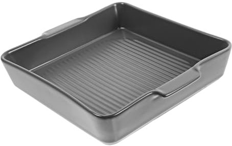 HOLIDYOYO 1 Pz Telaio in Ceramica Glassa di Colore Vassoio Teglia per Il Pane Teglie Smaltate per Forno Cottura al Forno Padella Telaio da Forno Torta Cucina Piastra da Forno Blu