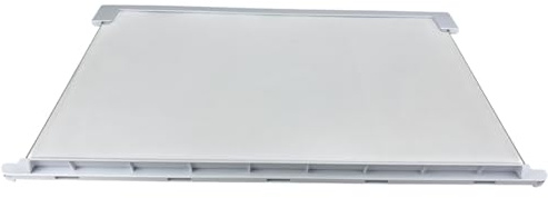eRicambi® Ripiano in Vetro Frigorifero 477x305 mm Altezza 27 mm Compatibile con Rex Electrolux AEG Zanussi ERN23410 ERN34800