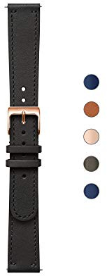 WITHINGS - Premium Lederarmband für ScanWatch, Steel HR Sport, Move ECG, Move