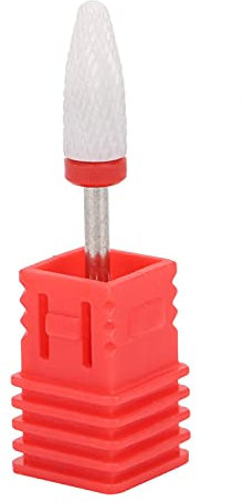 Tiiyee Broca Manicura, Broca de UñAs CeráMica Lima Herramientas Arte para La Má Quina Pedicura Clavo Quitar Portá Tiles Y Ligeros SalóN Uso En El Hogar Para Gel AcríLico CutíCula Manicura