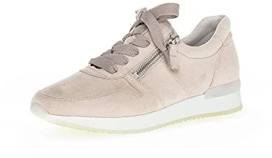 Gabor Damen Low-Top Sneaker, Frauen Halbschuhe,Wechselfußbett,Sportschuhe,Freizeitschuhe,Turnschuhe,Laufschuhe,Rouge,38 EU / 5 UK