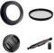 Kamera-Zubehör-Set für Nikon NIKKOR Z 28 mm f/2.8 SE Objektiv mit Nikon Zfc, Z50, Z30 Kamera inkl. LH-N52 Gegenlichtblende, MC UV-Filter, Objektivdeckel, Reinigungsstift