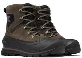Sorel Buxton Lace Boot WP, Stivali da Neve Impermeabili, Uomo, Major/Black 2024/2025, 44.5 EU