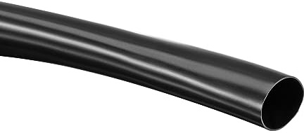 QUARKZMAN Tubi in PVC Nero, 5/8(16mm) ID 10ft Guaine per Cavi Elettrici Guaina Flessibile Protettiva di Cavo per Protezione di Fili e Cavi