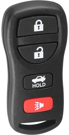 Hidyliu Bilfjärrkontroll Slitstark 4 Nycklar Entry Clicker för Universal Vehicles Plast 1st