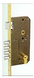Ezcurra M78156 - Cerradura seguridad cromo - mate ds15 700b /60