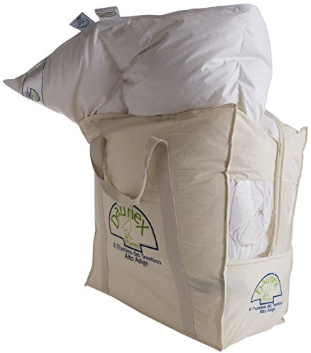 Daunex Sestriere Duo Edredón, Algodón, Blanco, Individual y Media, 200 x 140 x 2 cm