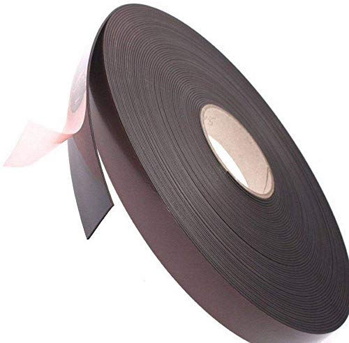 3m Magnetic Tape/Strip with Self Adhesive, 12mm Wide x 3m (10ft) (Polarity A)