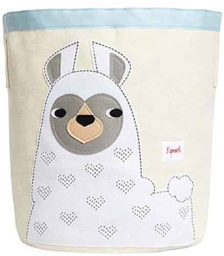 3 Sprouts - Cesto Portatutto Lama - 100% Cotone