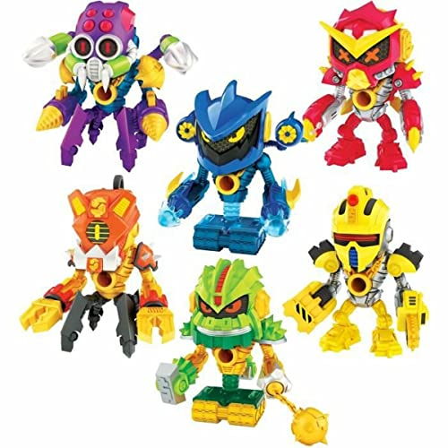 TREASURE X Robots Gold - 6 Robots to discover. Remove the rust, Build your Bot. 15 Levels of Adventure. Will you find Real Gold Dipped Treasure?
