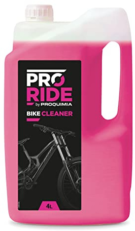 PRORIDE Bike Cleaner Limpiador de Bicicletas Champú Espumante Concentrado | Elimina barro, polvo y suciedad | Espuma de alta permanencia y fácil aclarado (4 L)