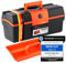 ADLERSTEIN Werkzeugkasten Leer 55x24x25cm [DEUTSCHE QUALITÄT] Werkzeugkoffer Leer Gross | Werkzeugkiste Werkzeugbox Leer | Toolbox für Werkzeugaufbewahrung