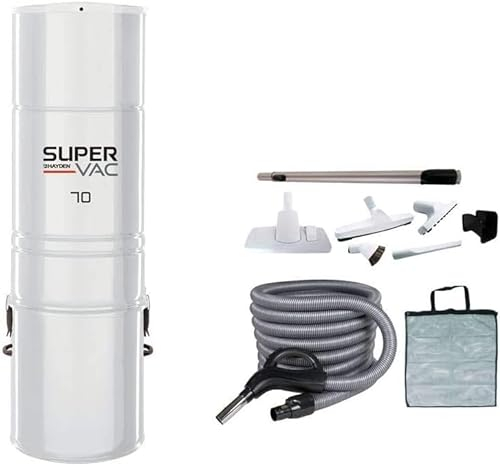 HAYDEN Aspiradora Central SuperVac 70-690 Airwatt con Tubo Supra (7.5m)