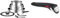 Tefal Ingenio Batterie de cuisine 8 pièces, Poêles, Casseroles, Poignée amovible, Induction & Ingenio Poignée amovible noire, Empilable, Verrouillage sécurité 3 points